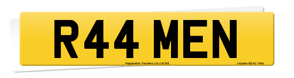 Registration number R44 MEN